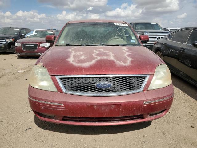 1FAHP24186G133625 - 2006 FORD FIVE HUNDR SEL RED photo 5