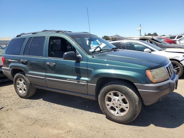 1J4GX48N61C541940 - 2001 JEEP GRAND CHER LAREDO GREEN photo 4