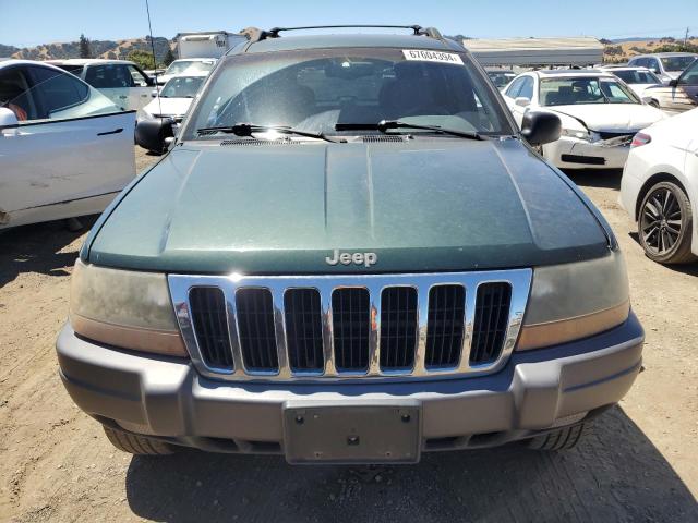 1J4GX48N61C541940 - 2001 JEEP GRAND CHER LAREDO GREEN photo 5