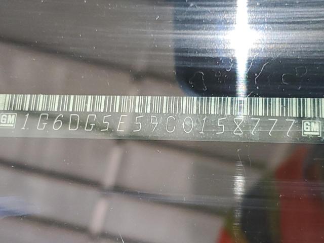 1G6DG5E59C0158777 - 2012 CADILLAC CTS LUXURY COLLECTION Noir photo 12