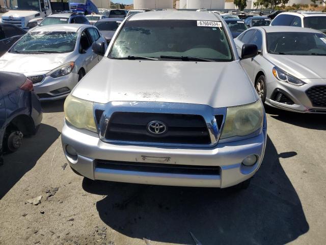 5TETU62NX7Z369519 - 2007 TOYOTA TACOMA PRERUNNER ACCESS CAB SILVER photo 5