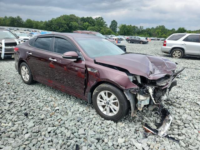 5XXGT4L31JG180771 - 2018 KIA OPTIMA LX 勃艮第红 照片 4