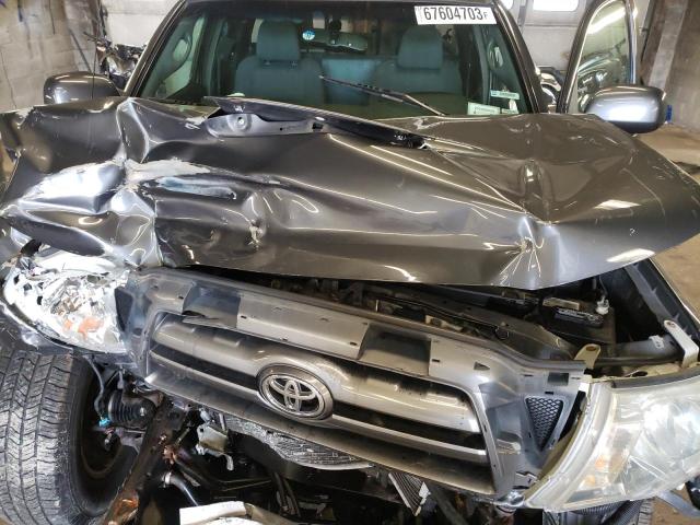 5TEUU4EN9AZ741072 - 2010 TOYOTA TACOMA ACCESS CAB გრაფიტი ფოტო 11