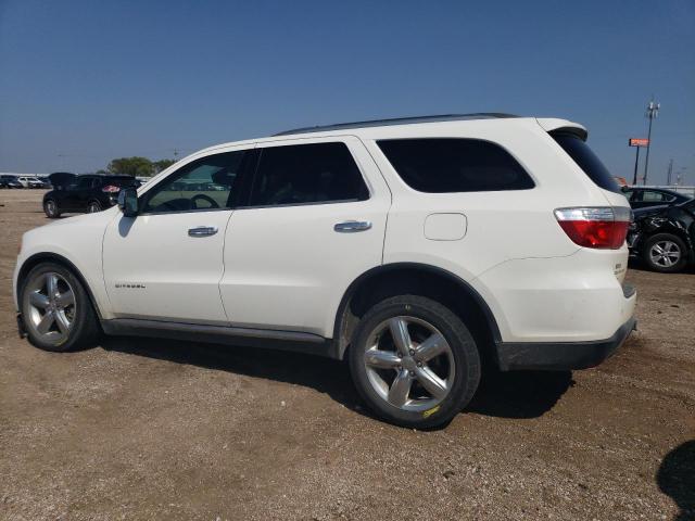 1C4RDJEG6DC637941 - 2013 DODGE DURANGO CITADEL WHITE photo 2