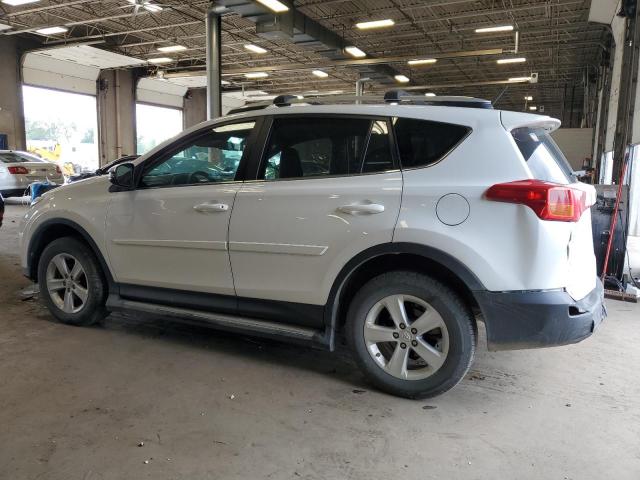 2T3RFREV8EW157535 - 2014 TOYOTA RAV4 XLE WHITE photo 2