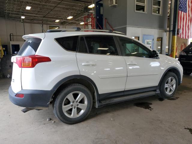 2T3RFREV8EW157535 - 2014 TOYOTA RAV4 XLE WHITE photo 3