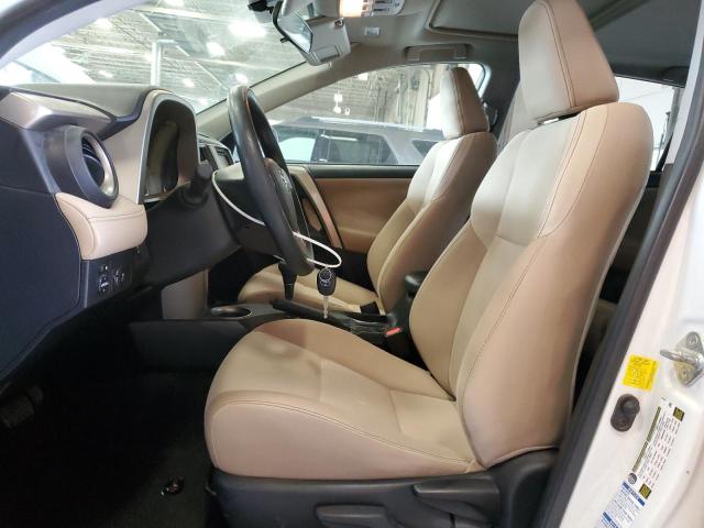 2T3RFREV8EW157535 - 2014 TOYOTA RAV4 XLE WHITE photo 7
