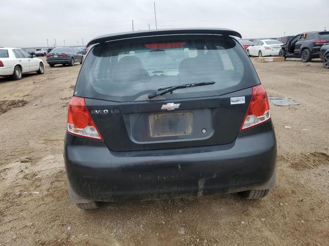 KL1TD62605B490741 - 2005 CHEVROLET AVEO BASE Qara foto 6