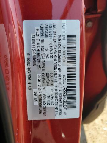 JM3TCBDYXM0532871 - 2021 MAZDA CX-9 GRAND TOURING RED photo 13