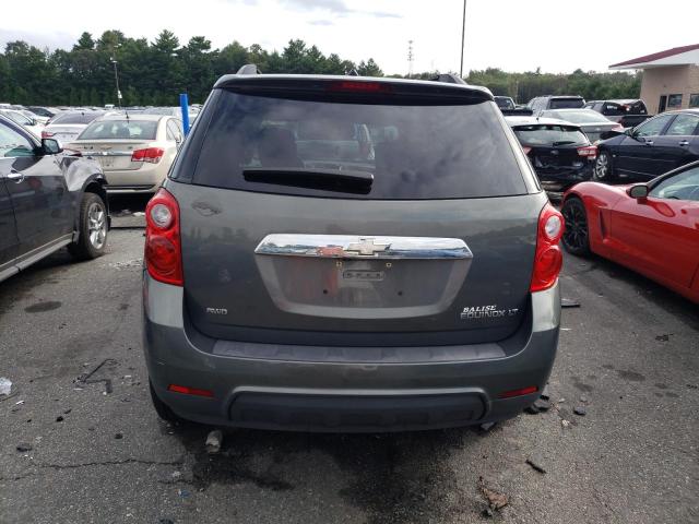 2GNFLEEK6D6147985 - 2013 CHEVROLET EQUINOX LT GRAY photo 6