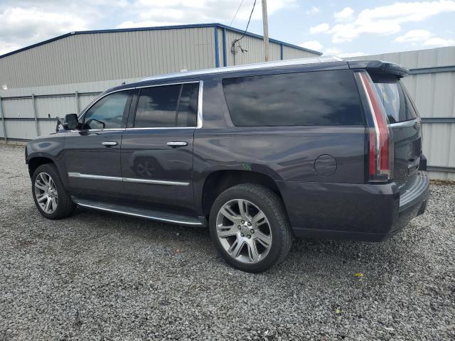 1GYS4HKJ9GR411835 - 2016 CADILLAC ESCALADE ESV LUXURY BLACK photo 2