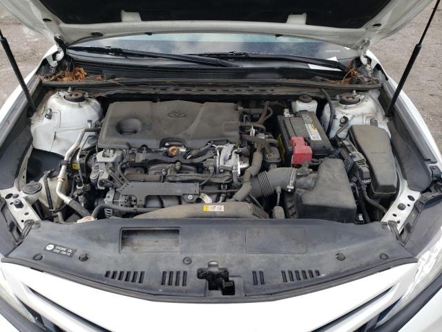 4T1B61HK0KU810612 - 2019 TOYOTA CAMRY XSE WHITE photo 11