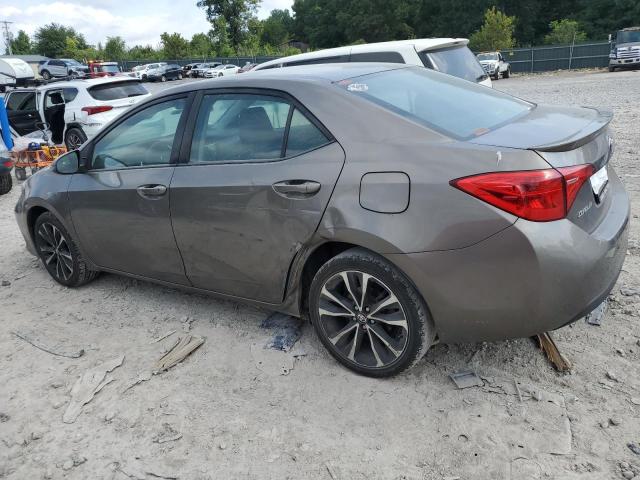 2T1BURHE1KC158972 - 2019 TOYOTA COROLLA L GRAY photo 2