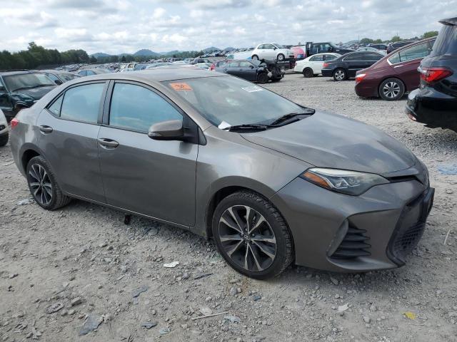 2T1BURHE1KC158972 - 2019 TOYOTA COROLLA L GRAY photo 4