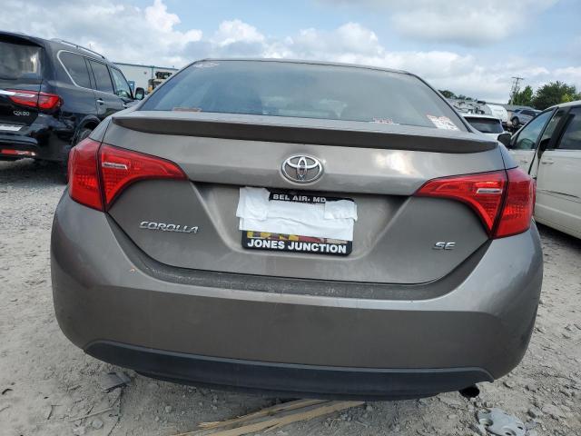 2T1BURHE1KC158972 - 2019 TOYOTA COROLLA L GRAY photo 6