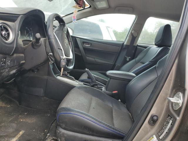 2T1BURHE1KC158972 - 2019 TOYOTA COROLLA L GRAY photo 7