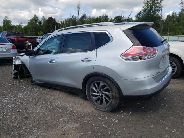 5N1AT2MV5FC809347 - 2015 NISSAN ROGUE S SILVER photo 2