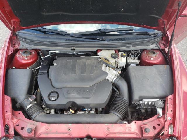 1G1ZF5E79CF259301 - 2012 CHEVROLET MALIBU 3LT წითელი ფოტო 11