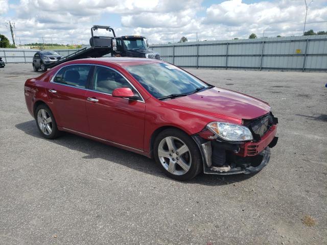 1G1ZF5E79CF259301 - 2012 CHEVROLET MALIBU 3LT წითელი ფოტო 4