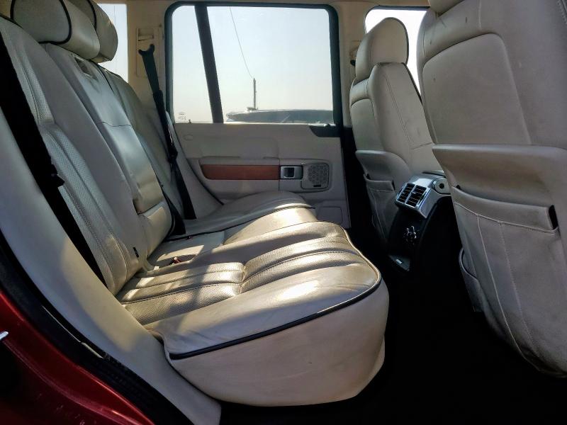 SALMF154X8A287749 - 2008 LAND ROVER RANGE ROVE HSE RED photo 11