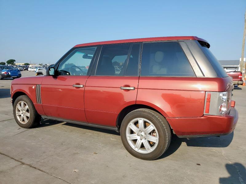 SALMF154X8A287749 - 2008 LAND ROVER RANGE ROVE HSE RED photo 2