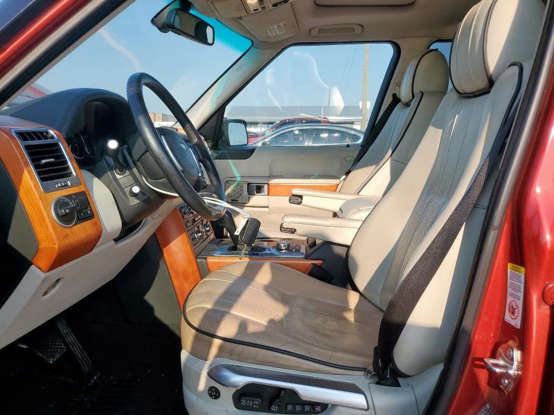SALMF154X8A287749 - 2008 LAND ROVER RANGE ROVE HSE RED photo 7