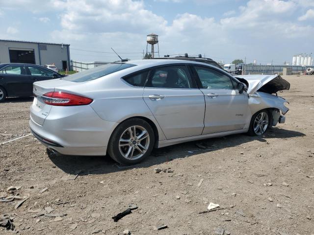 3FA6P0LUXJR102692 - 2018 FORD FUSION SE HYBRID ვერცხლისფერი ფოტო 3