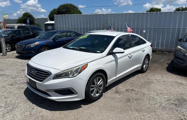 5NPE24AFXHH549052 - 2017 HYUNDAI SONATA SE WHITE photo 2