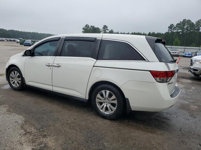 5FNRL5H68FB012217 - 2015 HONDA ODYSSEY EXL WHITE photo 2