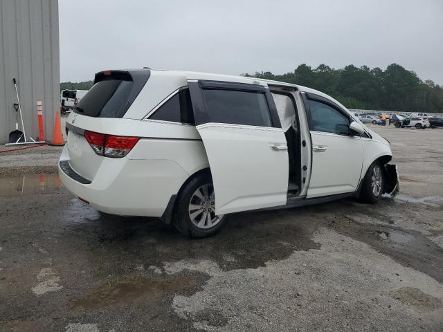 5FNRL5H68FB012217 - 2015 HONDA ODYSSEY EXL WHITE photo 3