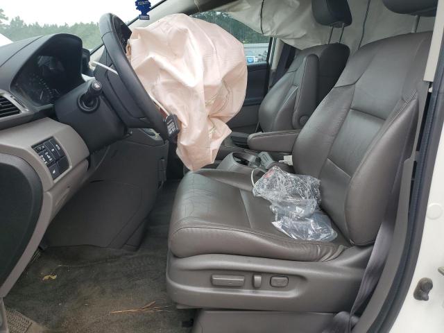 5FNRL5H68FB012217 - 2015 HONDA ODYSSEY EXL WHITE photo 7