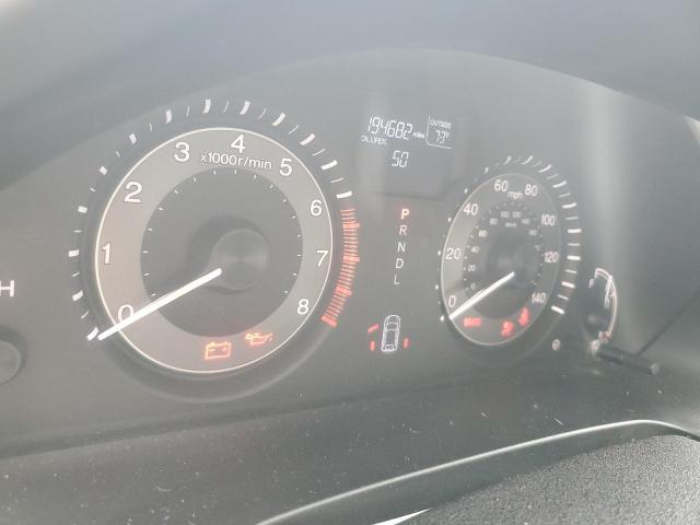 5FNRL5H68FB012217 - 2015 HONDA ODYSSEY EXL WHITE photo 9