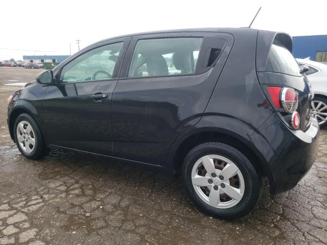 1G1JA6SH0F4137540 - 2015 CHEVROLET SONIC LS BLACK photo 2