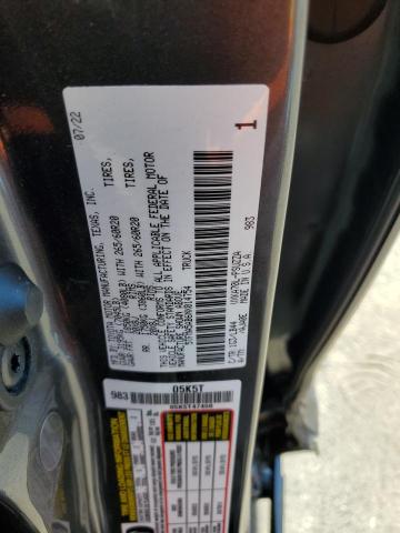 5TFMA5AB6NX014754 - 2022 TOYOTA TUNDRA CREWMAX PLATINUM Grau Foto 13