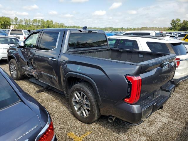 5TFMA5AB6NX014754 - 2022 TOYOTA TUNDRA CREWMAX PLATINUM GRAY photo 2