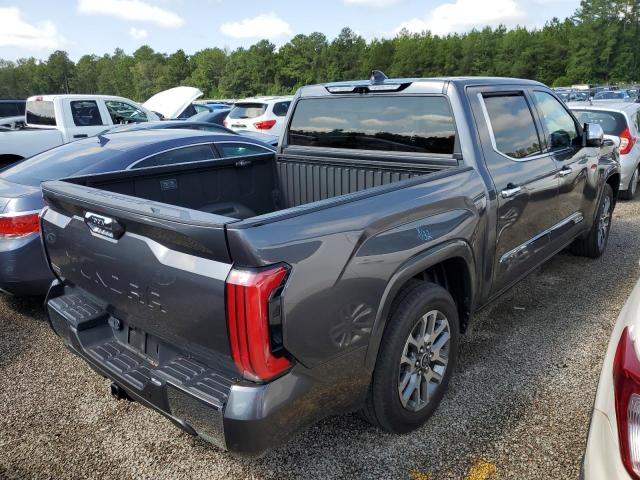 5TFMA5AB6NX014754 - 2022 TOYOTA TUNDRA CREWMAX PLATINUM GRAY photo 3