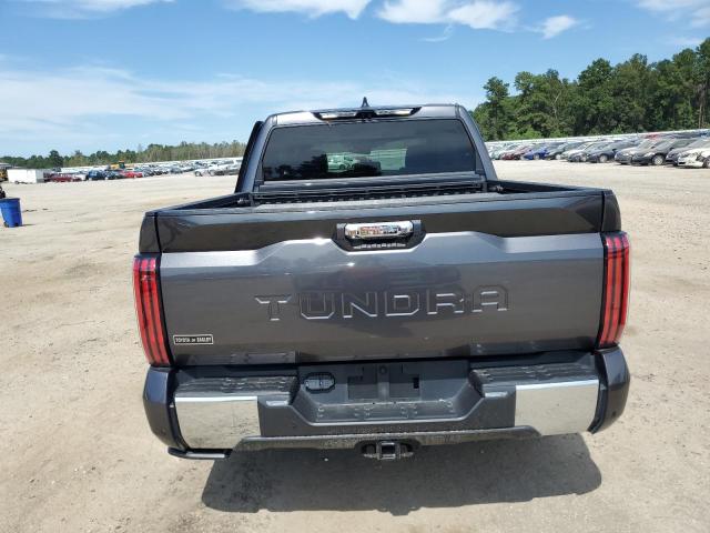 5TFMA5AB6NX014754 - 2022 TOYOTA TUNDRA CREWMAX PLATINUM GRAY photo 6