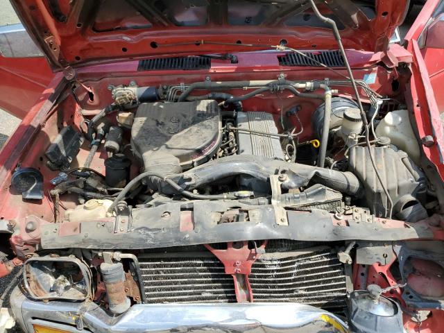 1N6SD11S1SC317075 - 1995 NISSAN TRUCK E/XE RED photo 11