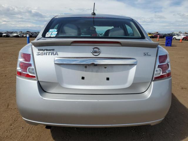 3N1AB6AP2CL663206 - 2012 NISSAN SENTRA 2.0 SILVER photo 6