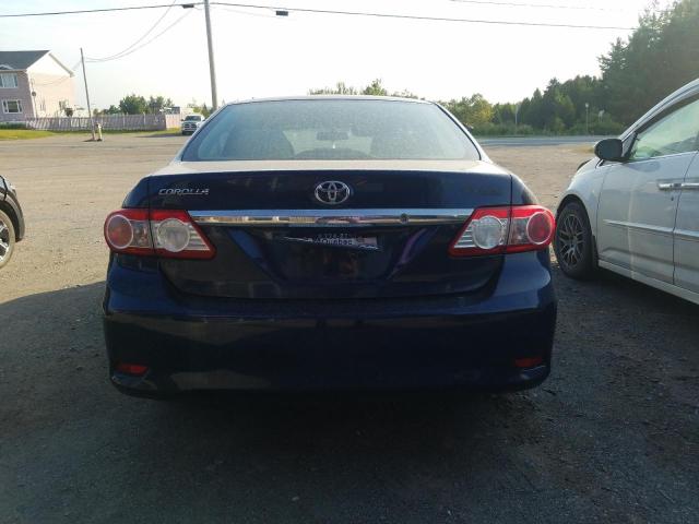 2T1BU4EE3DC051867 - 2013 TOYOTA COROLLA BASE 蓝色 照片 6