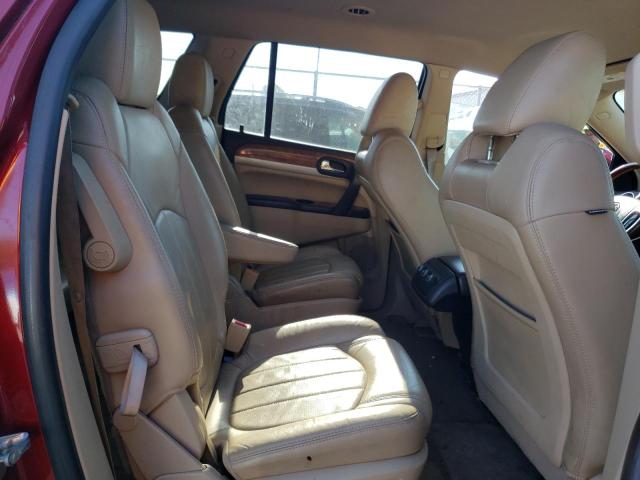 5GAKVBED3BJ339898 - 2011 BUICK ENCLAVE CXL MAROON photo 11