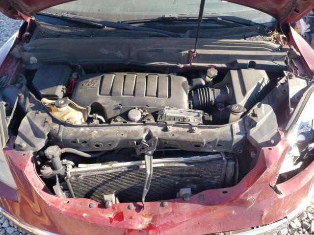 5GAKVBED3BJ339898 - 2011 BUICK ENCLAVE CXL MAROON photo 12