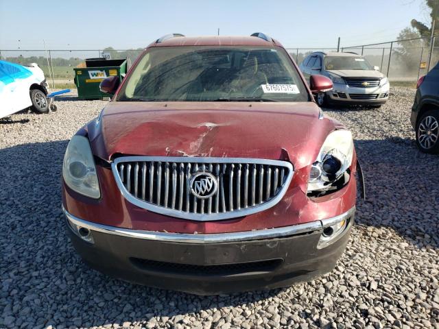 5GAKVBED3BJ339898 - 2011 BUICK ENCLAVE CXL MAROON photo 5