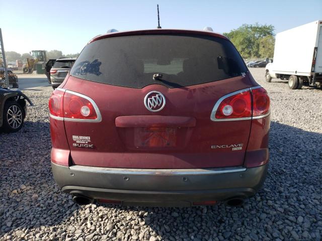 5GAKVBED3BJ339898 - 2011 BUICK ENCLAVE CXL MAROON photo 6