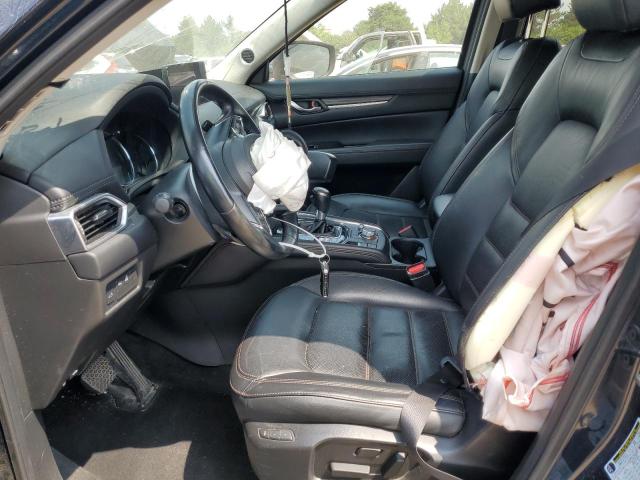 JM3KFBDMXM0323209 - 2021 MAZDA CX-5 GRAND TOURING BLUE photo 7