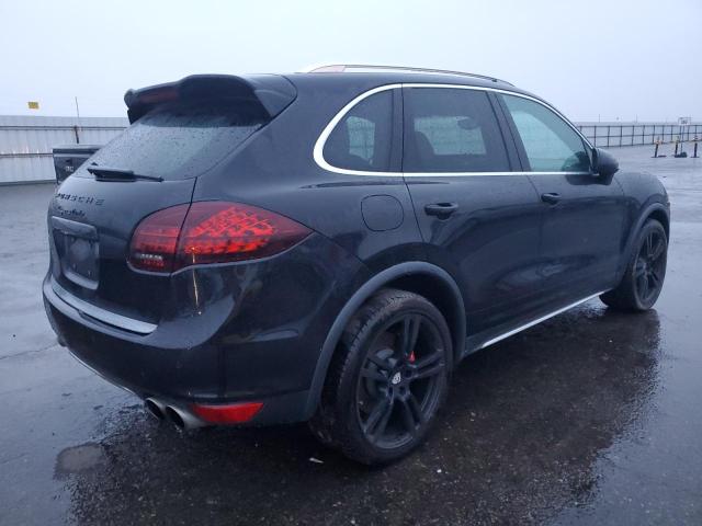 WP1AC2A27CLA80275 - 2012 PORSCHE CAYENNE TURBO BLACK photo 3