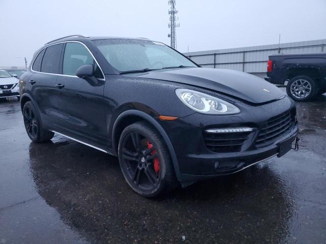 WP1AC2A27CLA80275 - 2012 PORSCHE CAYENNE TURBO BLACK photo 4