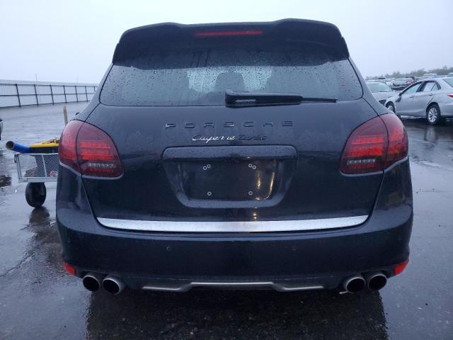 WP1AC2A27CLA80275 - 2012 PORSCHE CAYENNE TURBO BLACK photo 6