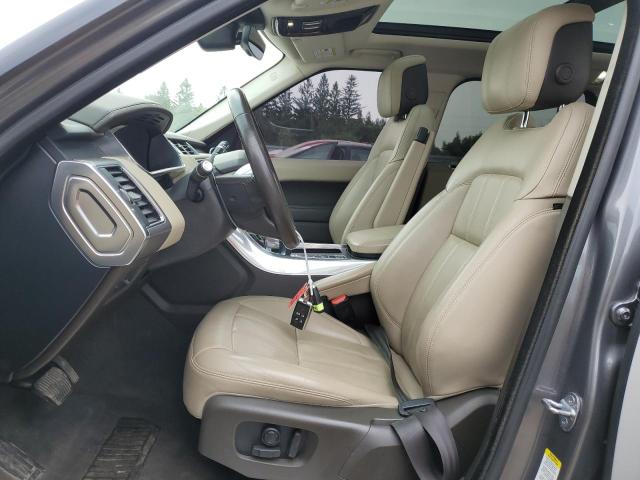 SALWR2RK8JA809122 - 2018 LAND ROVER RANGE ROVE HSE GRAY photo 7