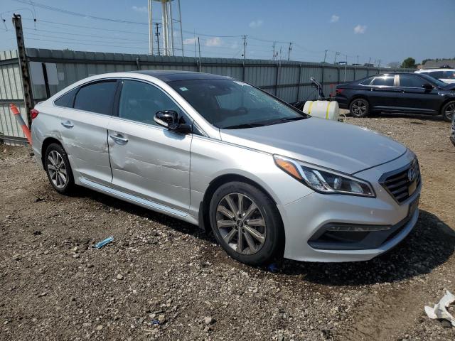 5NPE34AF5GH350308 - 2016 HYUNDAI SONATA SPORT Gümüş foto 4